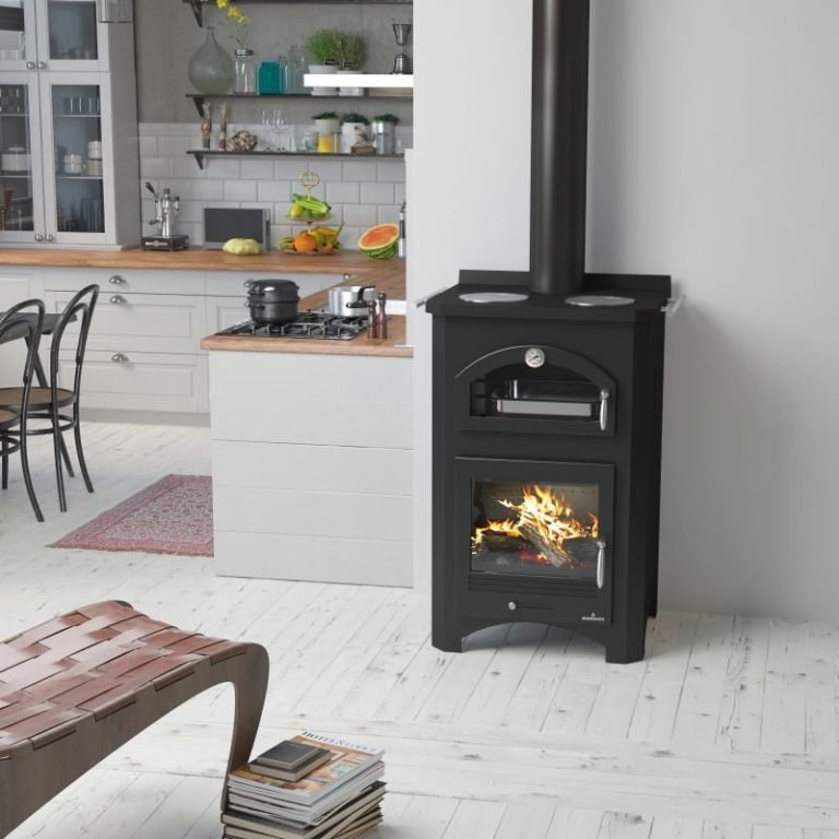 Holzherd mit Backofen – BRONPI Monza 14 kW – Produktansicht 1