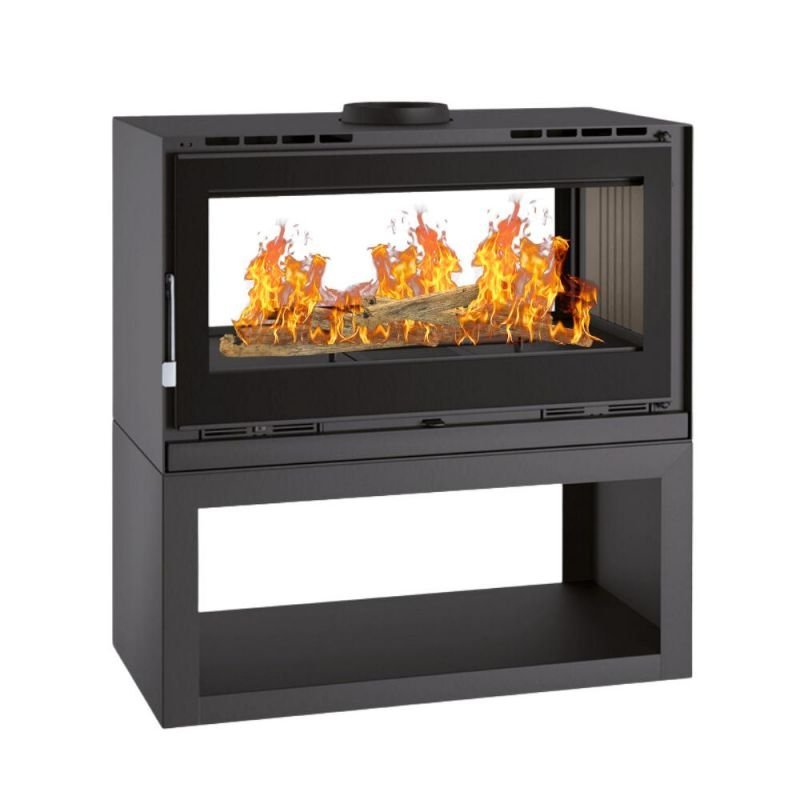 Holzofen 2 Sichtscheiben – FIREMATIC Ottawa – S 12.6 kW – Produktansicht 3