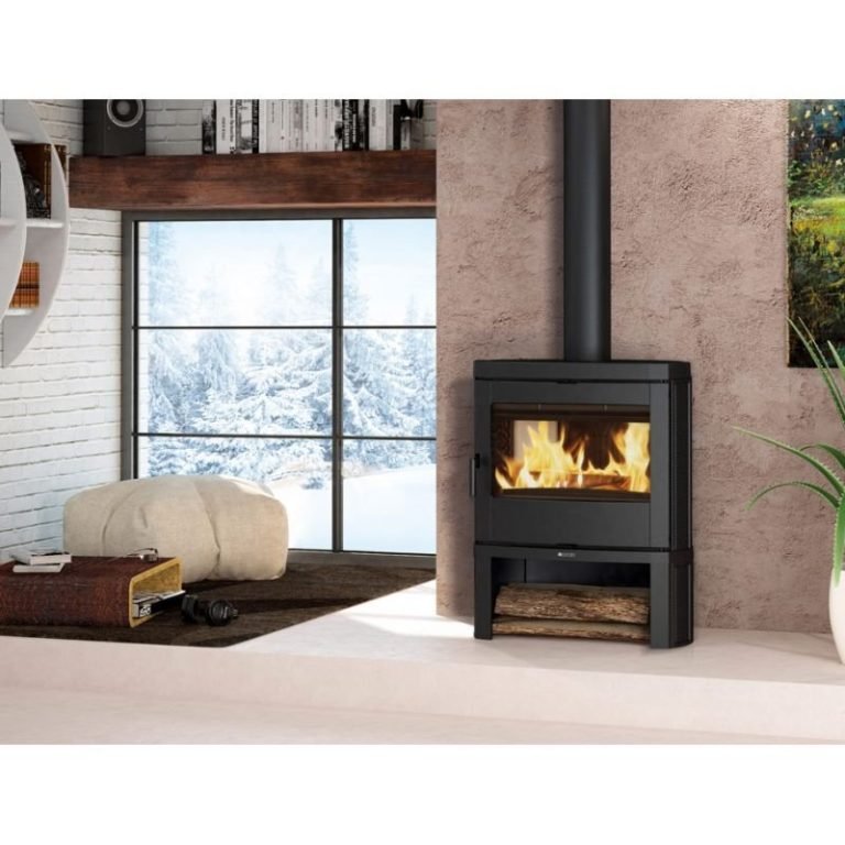 Holzofen anschließbar aus Gusseisen – LA NORDICA Jennifer.16 7.7 kW – Produktansicht 1