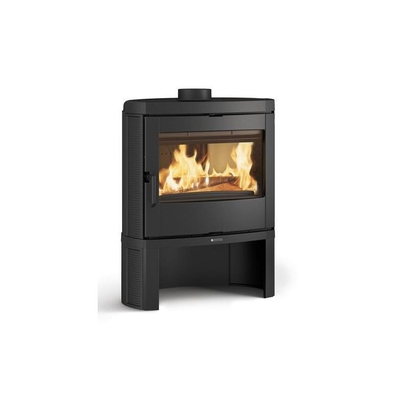Holzofen anschließbar aus Gusseisen – LA NORDICA Jennifer.16 7.7 kW – Produktansicht 2