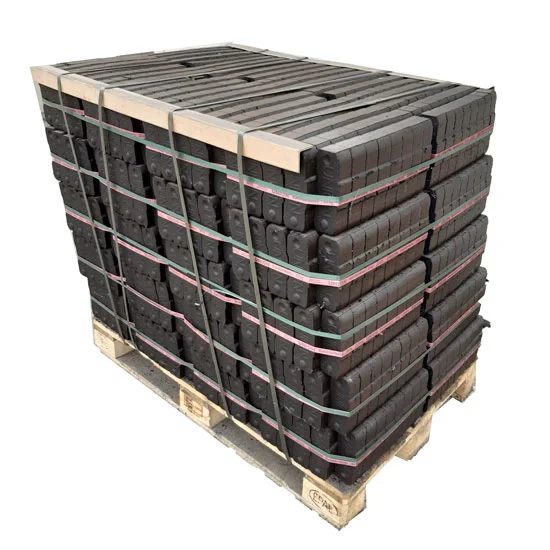 Braunkohlebriketts Palette mit 1 T (40 Pakete zu je 25 kg) – Produktansicht 1