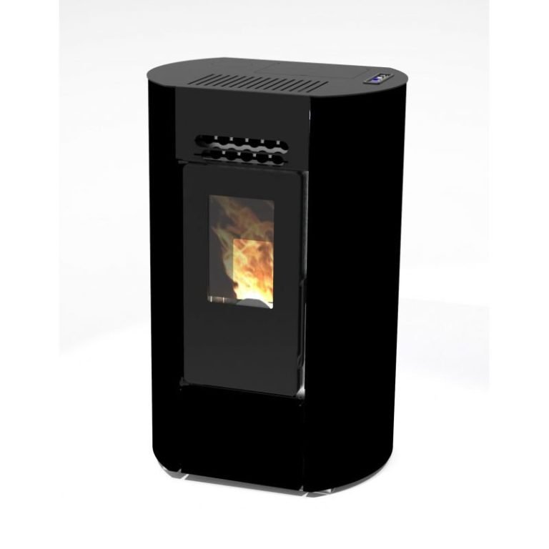 Pelletofen oval raumluftunabhängig – FIREMATIC O9 – Produktansicht 1