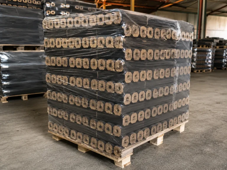 Pini-Kay-Eichenbriketts – 960-kg-Palette mit 96 Paketen – Produktansicht 1